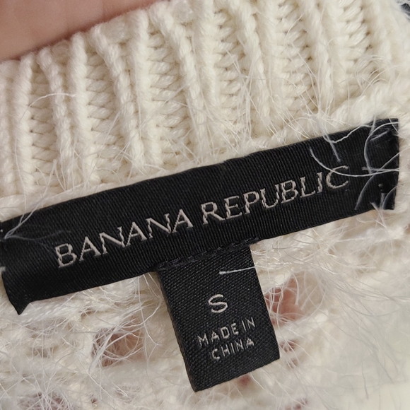 Banana Republic Cream Sweater size Small - Picture 4 of 7